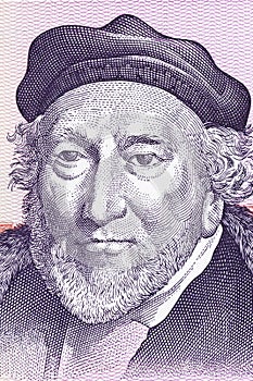 Moses Montefiore portrait from Israeli money