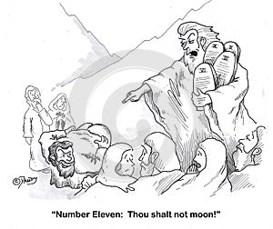 Moses Must Add an Eleventh Commandment