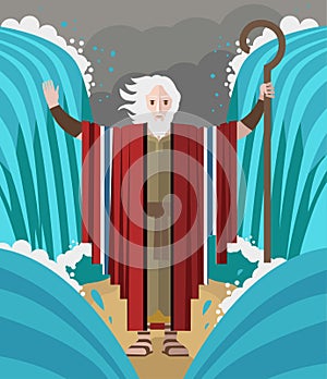 Moses and the red sea miracle