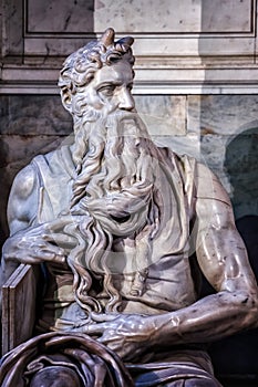 Moses statue