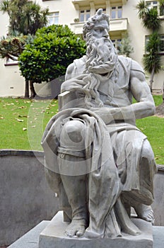 Moses statue in Auckland New Zealand