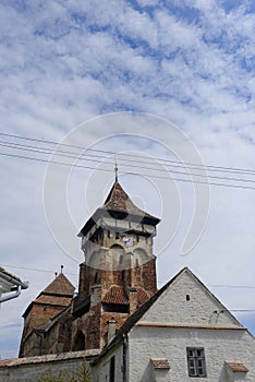 Mosna church in Transylvania