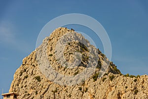 Mosor Mountains in Omis, Croatia, Adriatic Sea, Dalmatia