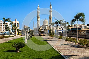 Mosque Abdulhasan Elshazi. Hurghada, Egypt