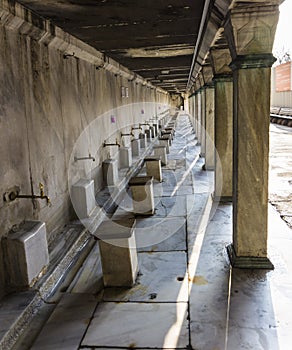 Mosque ablution facilities