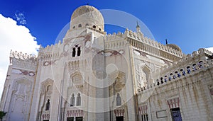 Mosque of Abu El Abbas Masjid, Alexandria, Egypt.