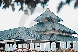 Mosque agung demak jawa tengah