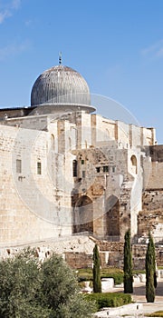 The mosque of Al-aqsa (The mosque of Omar)