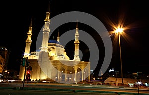 Mosque in Beirut, Lebanon