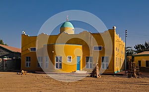 Mosque in Berbera, biggest port city of Somaliland, Somalia