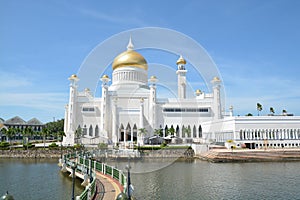Mosque in BSB, Brunei photo