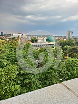 Mosque Building in South Jakarta Indonesia photo