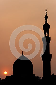 Mosque in the Cairo