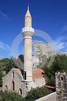 Mosque in the Castle of St Peter, Bodrum, Turkey