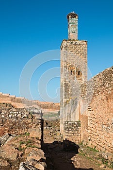 Mosque in Chellah, Rabat, Morocco