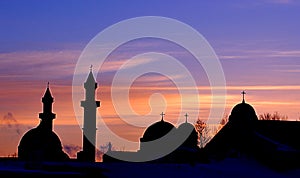 Mosque Church Sunrise