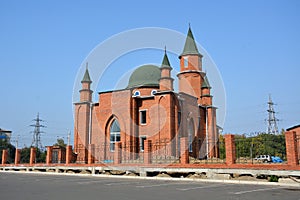 The mosque in the city of Komsomolsk-on-Amur, Russia photo