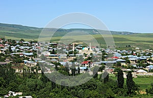 Mosque in the city of Shamakhi. Azerbaijan