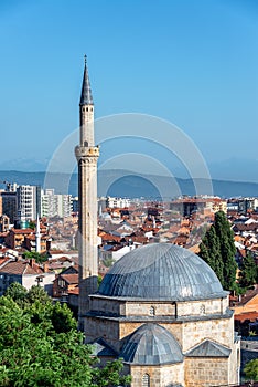 Mosque and Cityscape of Prizren, Kosovo