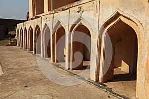 Mosque detail at Golconda Fort, Hyderabad