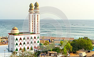 The Mosque of Divinity in Dakar, Senegal photo