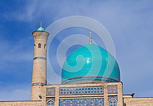 Mosque Dome and minaret