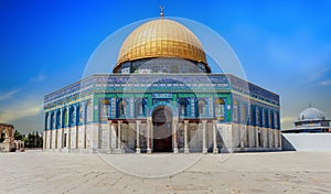 Mosque Dome of the Rock on the Temple Mount