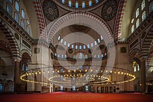 Mosque domes in Sultan Ahmet, Istanbul, Turkey