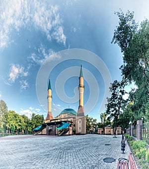 Mosque in Donetsk, Ukraine.