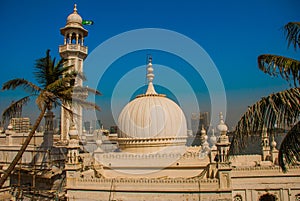 Mosque Haji Ali. Mumbai, India.