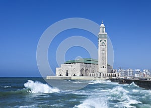 Mosque Hassan II in Casablanca