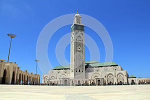 Mosque Hassan ll. in Casablanca, Morocco