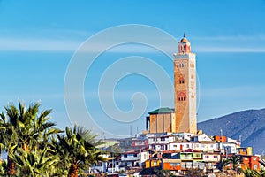 Mosque on Hill in Coquimbo, Chile photo