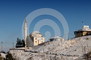 Mosque on the hill.