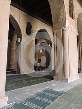 Mosque of Ibn Tulun in Cairo, Egypt - Muslim holy site - Africa religious trip - Ancient architecture photo
