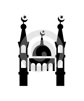 Mosque icon,vector best flat mosque icon.