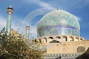 Mosque in isfahan iran photo