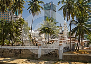 Mosque Jamek in Kuala Lumpur