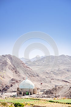 Mosque by Kharanaq in Iran photo