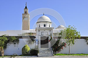 Mosque in La Marsa city Tunis photo