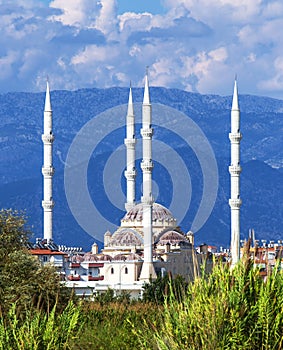 Mosque in Manavgat photo