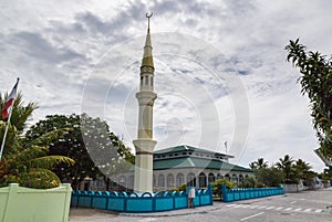 Mosque Meedhoo Raa Atoll Island Maldives