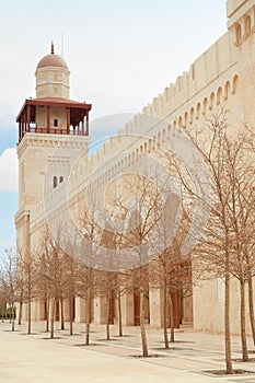 Mosque minaret in Amman