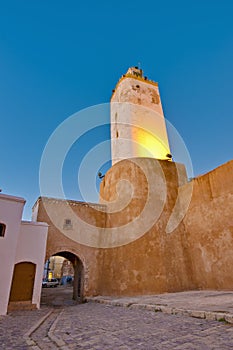 Mosque Minaret at El-Jadida, Morocco