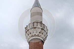 Ornamental Ottoman Details on Mosque Minaret