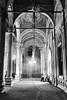 The mosque of muhammad ali in Egypt