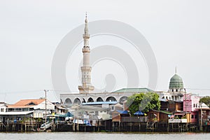 Mosque near the river