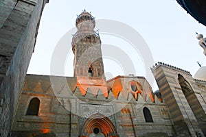 Mosque in the old city of Cairo, Egypt photo