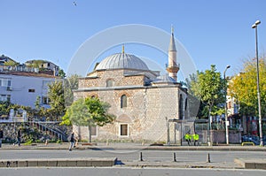 Mosque old city Istanbul Turkey and old architecture