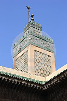 Mosque in old Medina of Fes, Morocco